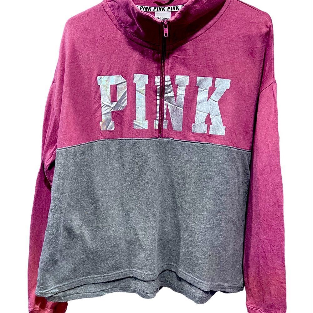 Pink Victoria’s Secret Pull Over Hoodie​